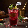 Masala Pomegranate Mojito